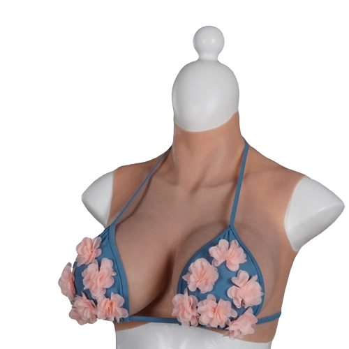 US Warehouse Realistic Silicone Chest Forms – Soft Touch Body Enhancement Accessory for Costume & Performance Use