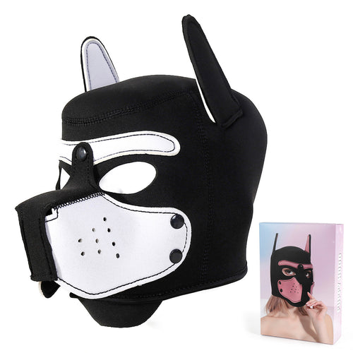 Animal Dog Mask Cosplay – Adult Roleplay Costume Mask for Party, Festival, Night Club