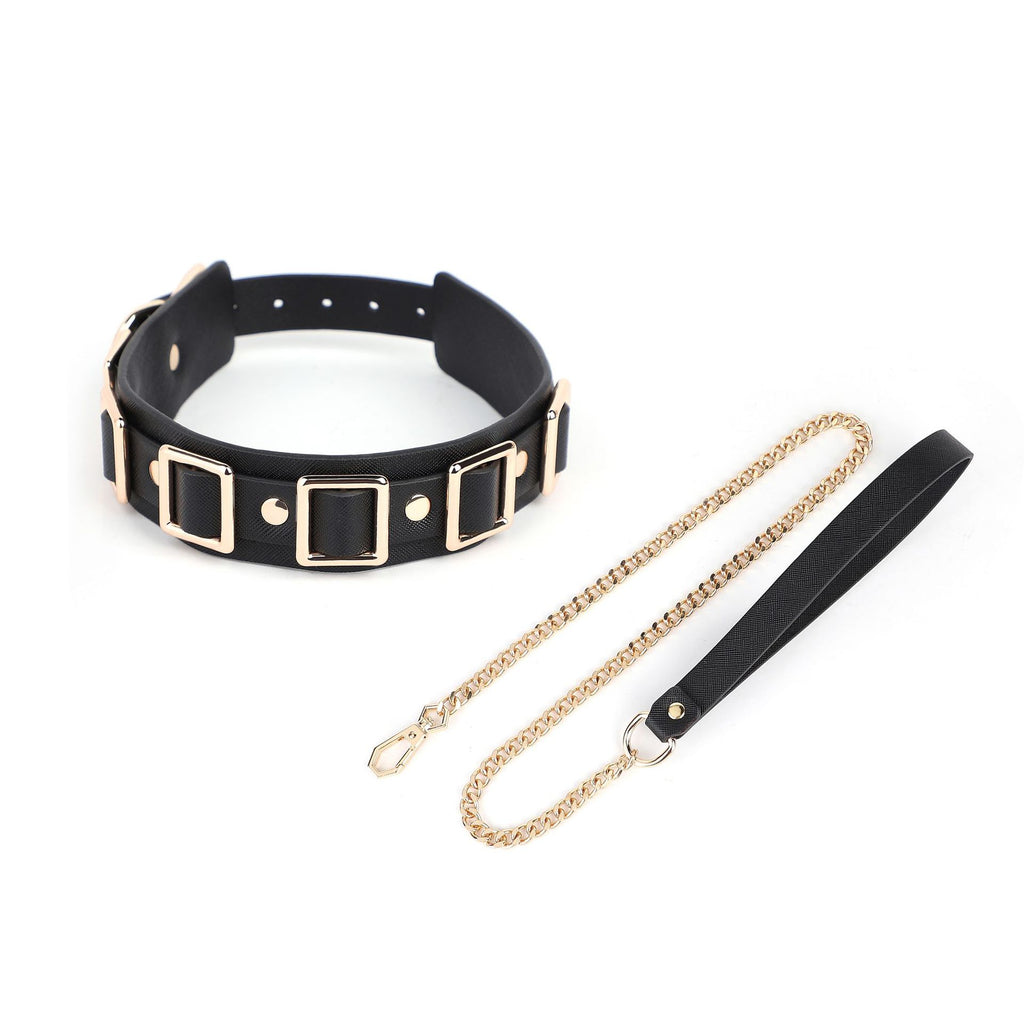 Stylish Multi-Buckle Collar – Comfortable, Adjustable & Discreet