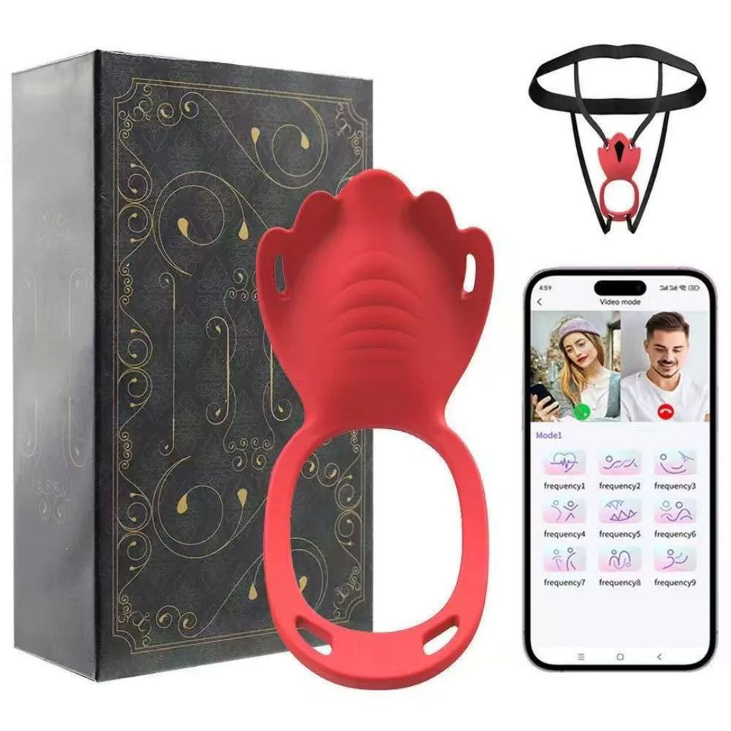 QR code  popular underwear app butterfly wearable massager vibrators female sex product one piece dropshipping remote control